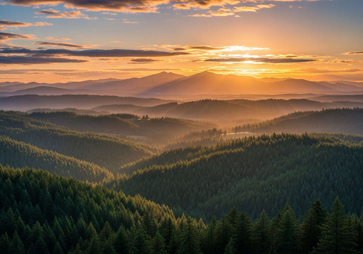 Oregon countryside landscape